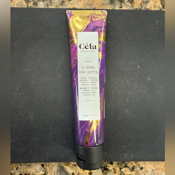 Cela Creme Violette Hand Cream - Purple and Gold - Picture 1 of 2